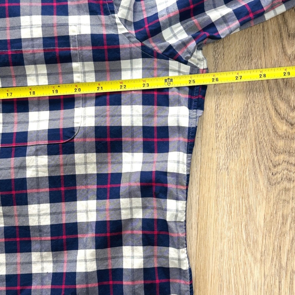 Vineyard Vines Navy/White/Pink Slim Fit Murray Shirt Mens XL Preppy Coastal Fall - Picture 4 of 10